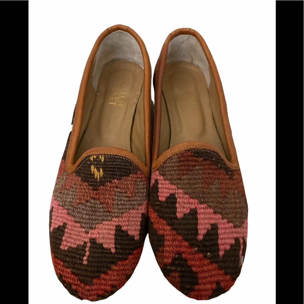 Ocelot Market Turkish Kilim Loafers - Unique - 8